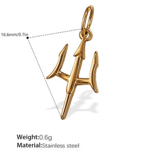 Pj477g gold pendant