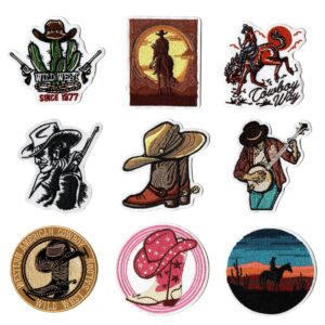 Wholesale Western Cowboy English Letter Embroidery DIY Patches