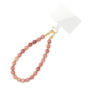 Rhodochrosite mobile phone chain