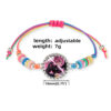 Wholesale Cute cartoon girl rainbow bracelet