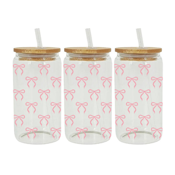 Wholesale UV Transfer Paste Glass Crystal Label Crystal Paste 16OZ UV DTF WRAPS 23cmX11cm