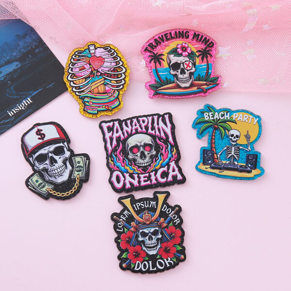 O1CN01VGuDdb1M50QFKFIMQ_2563411382-0-cib Wholesale Glitter Cartoon Medical Organ Acrylic Flatback