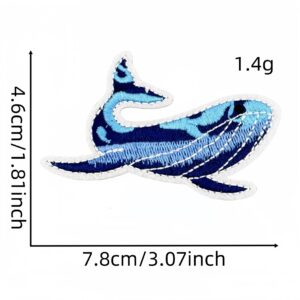 Blue series cloth patch 5#