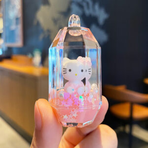 KT cat quicksand-hexagonal bottle (single)