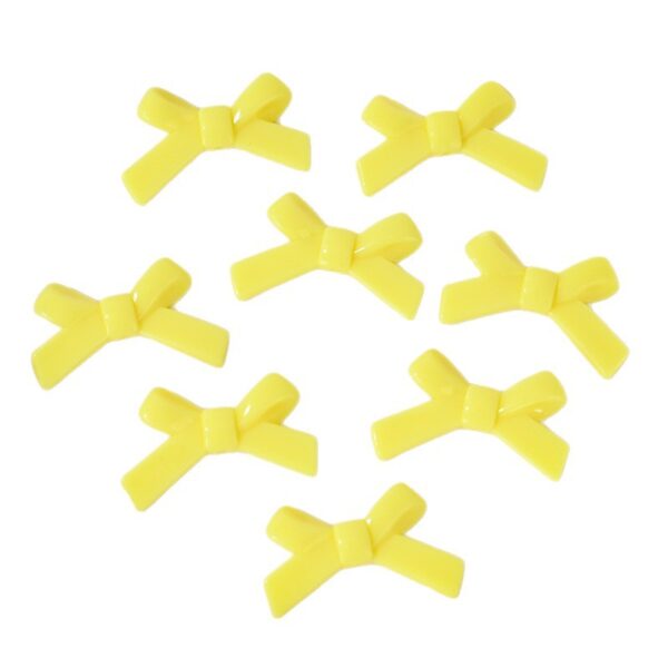 Wholesale Acrylic Bow Candy Color Scattered Acrylic Beads