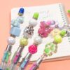 Wholesale Cartoon Four-Color Beaded Pen