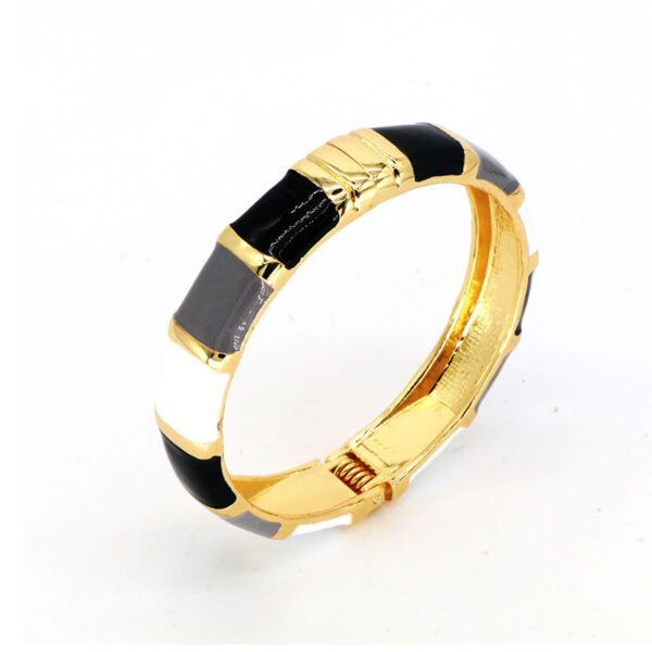 Wholesale personality colorful enamel oil-drop luxury bracelet