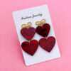 O1CN01VRlA3e1hPiJ8OLTxP_2218942464270-0-cib Wholesale Red Love Series Butterfly Knot Valentine's Day Acrylic Earrings