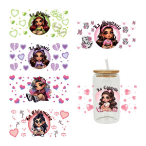 Wholesale UV Transfer Paste Glass Crystal Label Crystal Paste 16OZ UV DTF WRAPS