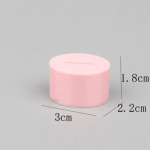 Pink oval / [you can change the color, please contact customer service]