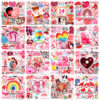 Wholesale 50-200 Valentine's Day Stickers, Love Wedding Valentine's Day Stickers