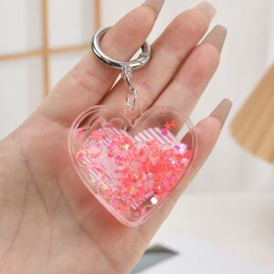 Luminous love [watermelon red] / Keychain + luminous oil bottle