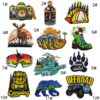 Wholesale Outdoor Camping Tent Series DIY Patches