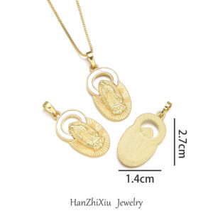 Pendant A (Gold)