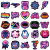 Wholesale 50 Cool Neon Pattern Cartoon Stickers