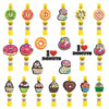 Wholesale Random 100pcs Product Donut Series Creative Focal Beads
