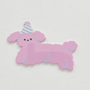 Pink Birthday Puppy