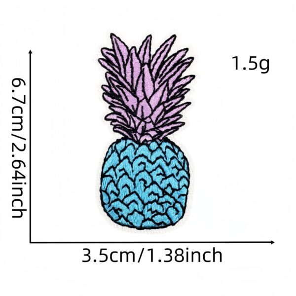 Wholesale Blue series cartoon embroidery DIY patches