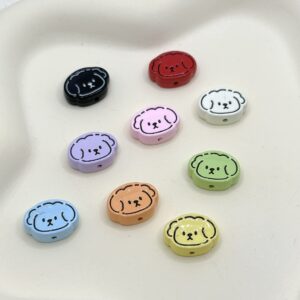 Line puppy [mixed color] / 14.2*10.3mm