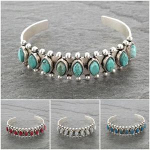 Wholesale Bohemian style turquoise open bracelet Amazon foreign trade retro pattern bracelet bracelet female