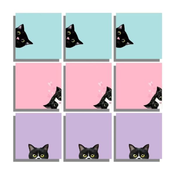 Wholesale Colorful, cute, removable, high-adhesive sticky notes