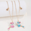 Wholesale Cartoon Animal Fox Best Friend Children's Necklace