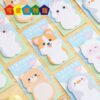 Wholesale Cute cartoon animal-shaped post-it notes