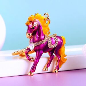 Lucky gemstone steed - purple / Single OPP bag packaging