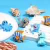 O1CN01VftqBz1l4QNrBloXM_2219500044765-0-cib Wholesale 5pcs Marine Animal Rubber Accessories Loose Beads
