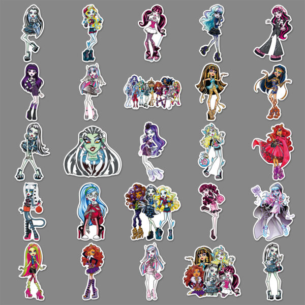 Wholesale 50pcs Monster Senior high school Graffiti Stickers