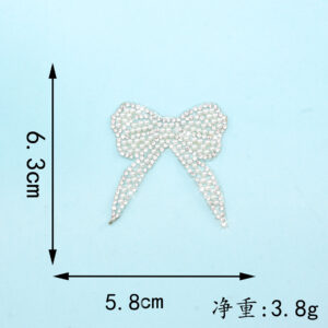 White pearl hot melt adhesive*6.3*5.8cm