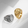 O1CN01VlQdSz2860U3xc8Xq_2816597882-0-cib Wholesale Vintage coin portrait stainless steel ring