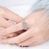 Wholesale Winter Is a Time of Fortune, Rotating Multi-Layered Snowflakes, Exquisite and Light Luxury, Niche High-End Valentine's Day Open Ring for Women