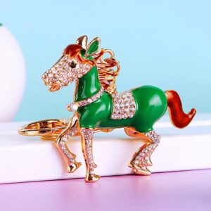Lucky thousand miles horse dark green / Single OPP bag packaging