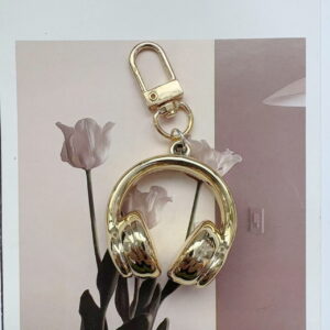 Gold headphones