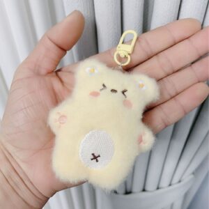 Squeaky Yellow Bear [Keychain Style]