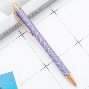 Bullet 1.0 / Water Drop Pattern Purple (Rose Gold)