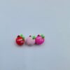 Wholesale 10pcs 3D Apple Education Silicone DIY Beads