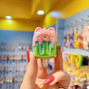 Cartoon ice cream-Green single doll
