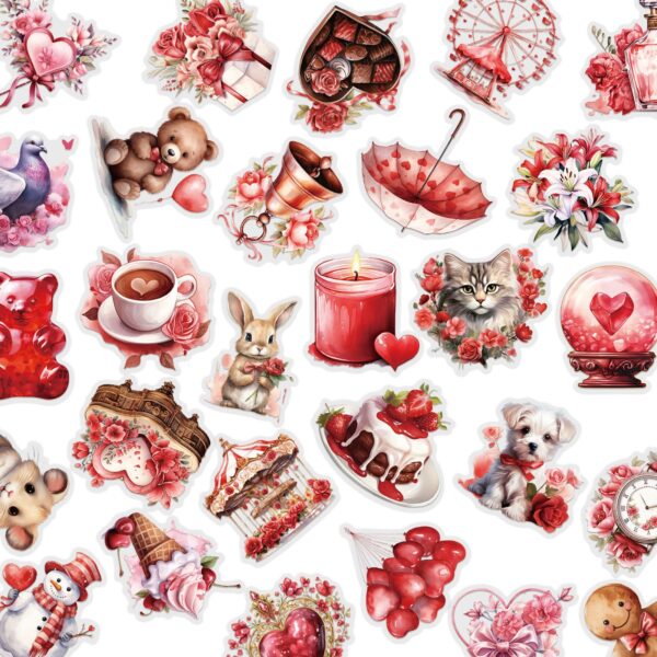 Wholesale 50pcs Valentine's Day Romantic Love Cartoon Confession