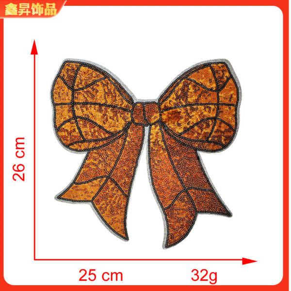 Wholesale Sports letter butterfly bow ball embroidery DIY Patches