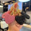Wholesale Clay Full Rhinestone Heart Keychain