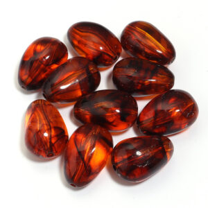 Amber / Size: 29*20mm aperture 3mm
