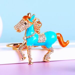 Lucky thousand miles horse sky blue / Single OPP bag packaging