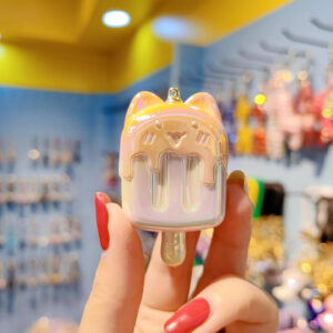 Cartoon ice cream-white single doll