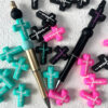 Wholesale Color Cross Focal Beads