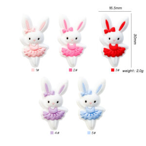 Wholesale Creative Bunny Beads DIY Focal Beads