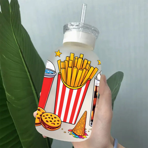 Wholesale UV Transfer Paste Glass Crystal Label Crystal Paste Cross-border Special Paste for 16oz Glass Cup 23cmX11cm