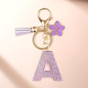 Purple a keychain