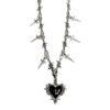 Wholesale Girl Wind Love Sword Thorn Necklace